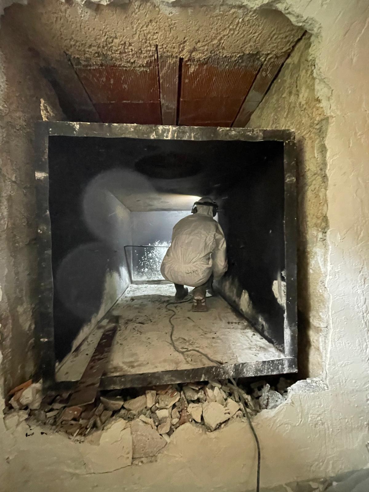 Neutralisation béton d'une cuve enterrée